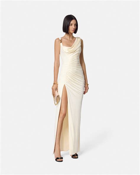 Medusa '95 Draped Gown White 